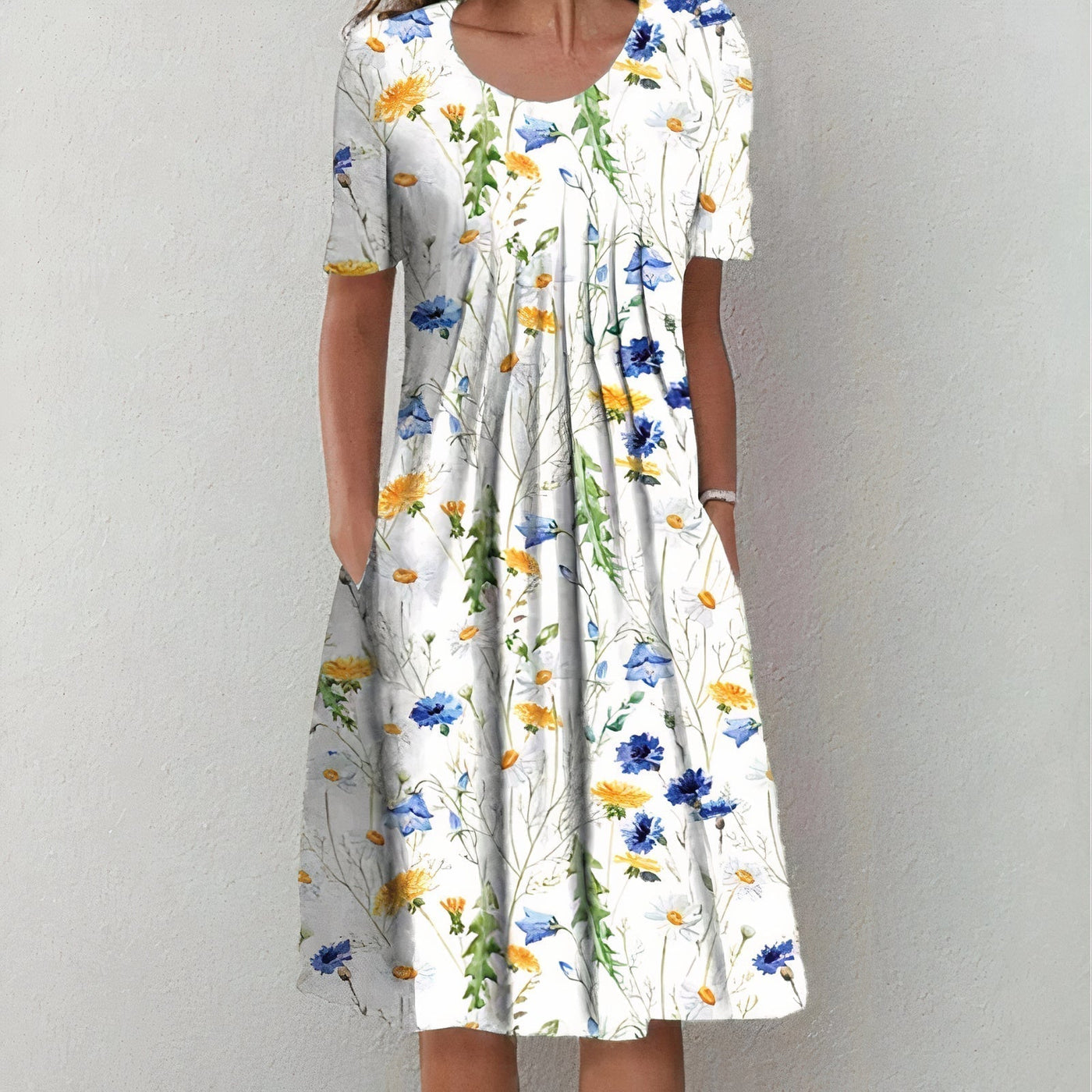 Sabine™ | Robe Longue Fleurie