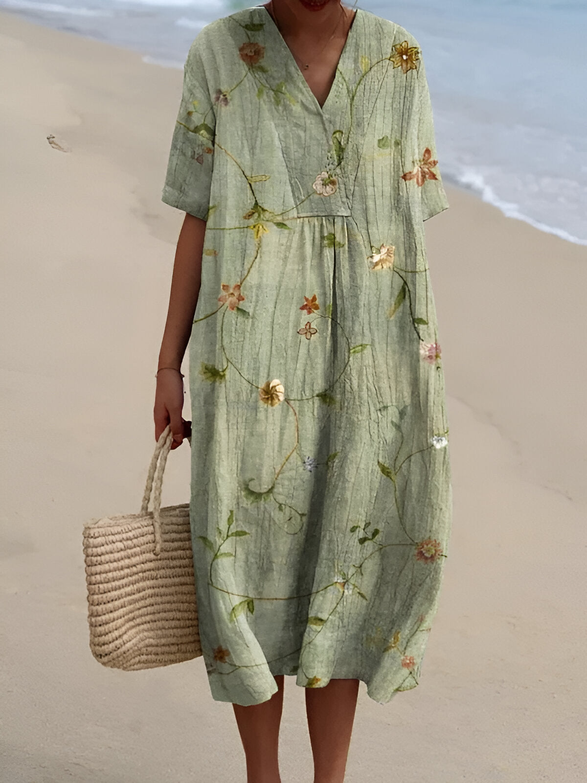 Lillian™ | Robe Imprimée Brise d’Été