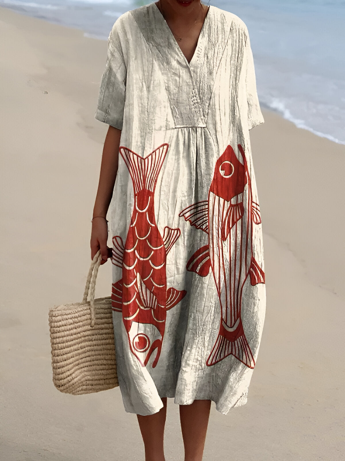 Filia™ | Robe Imprimée Brise d’Été