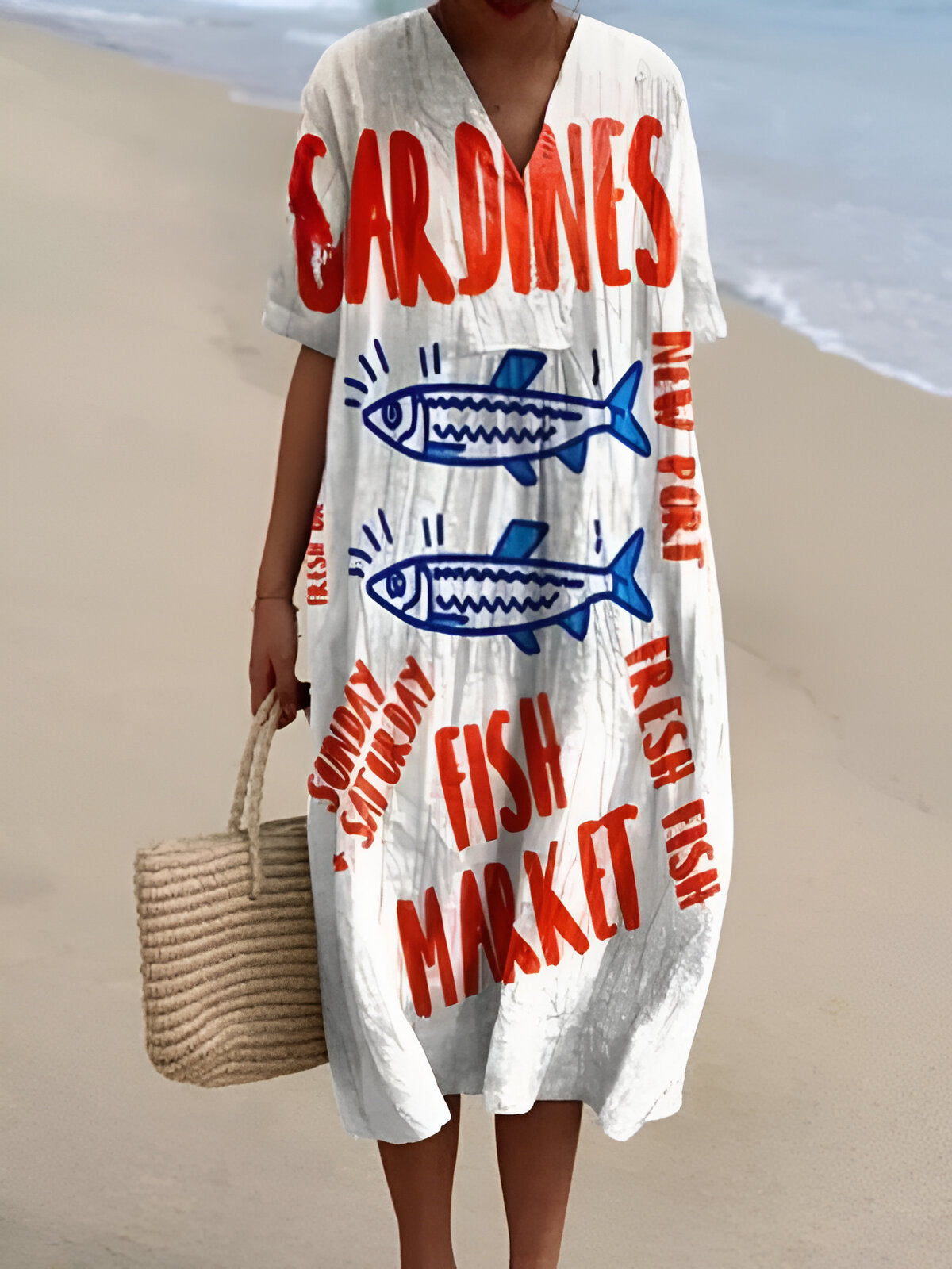 Sardine™ | Robe Imprimée Brise d’Été