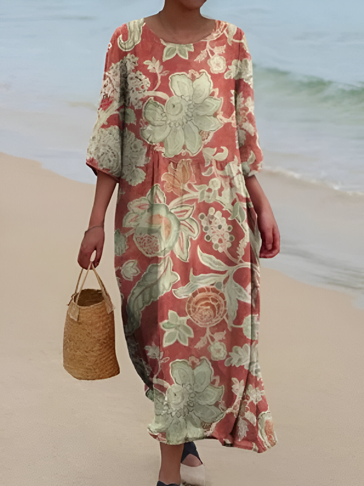Robine™ | Robe Imprimée Brise d’Été