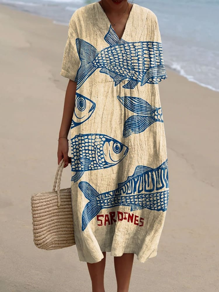 Marlene™ | Robe Imprimée Brise d’Été