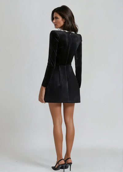 Vera™ | Robe Mini Velours