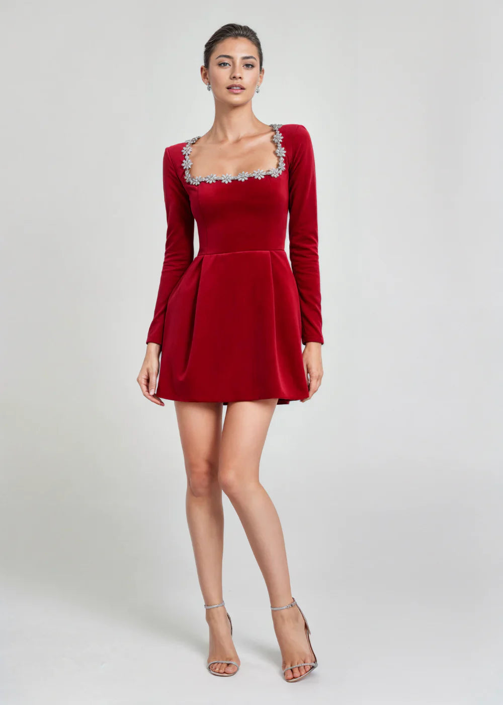 Vera™ | Robe Mini Velours
