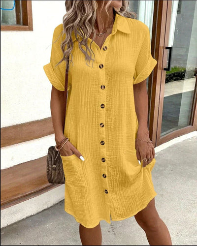 Béatrice™ | Robe Polo Décontractée