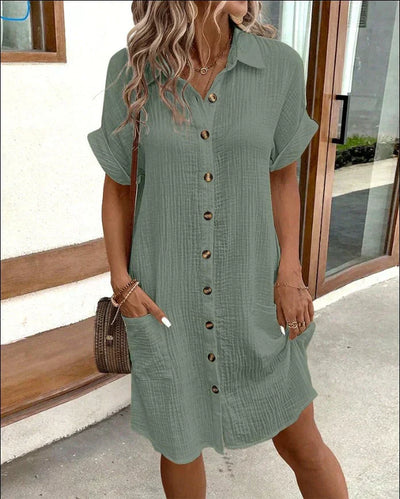 Béatrice™ | Robe Polo Décontractée