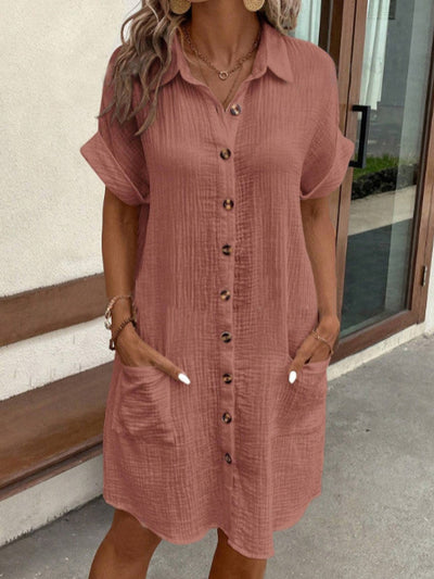 Béatrice™ | Robe Polo Décontractée