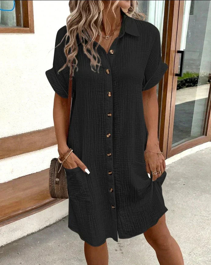 Béatrice™ | Robe Polo Décontractée
