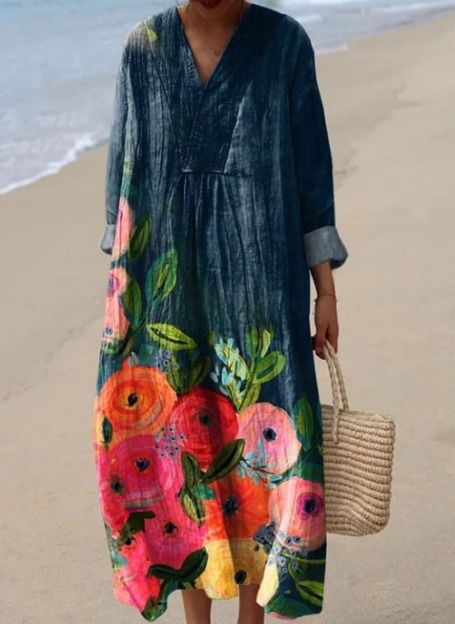 Holly™ | Robe Imprimée Brise d’Été
