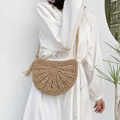 Nahia™ | Sac Épaule Crochet Bohème