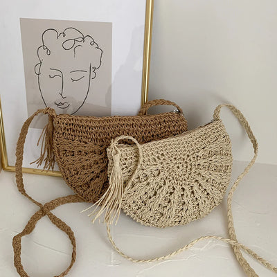 Nahia™ | Sac Épaule Crochet Bohème