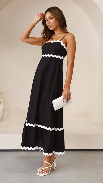 Clara™ | Robe longue à bretelles