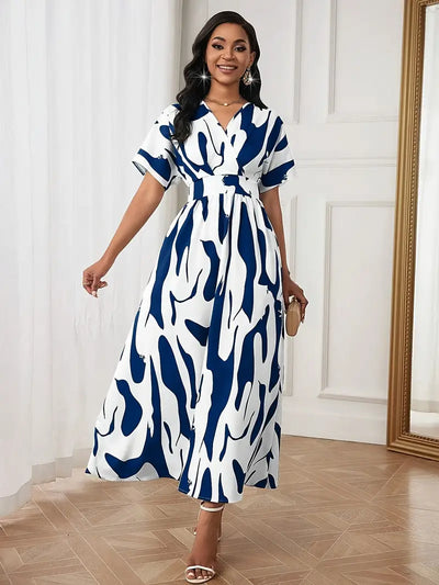 Myriam™ | Robe Chemise Rayée
