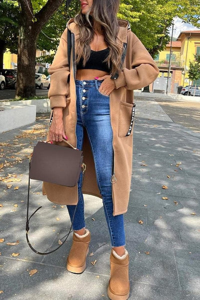 Roxane™ | Sweat Long à Capuche