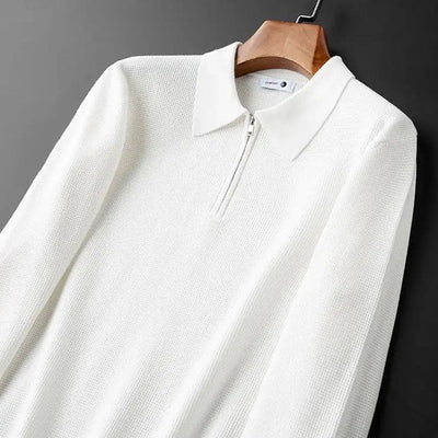 Henri™ | Polo en Maille Waffle