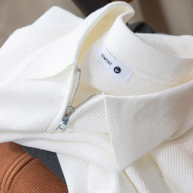 Henri™ | Polo en Maille Waffle
