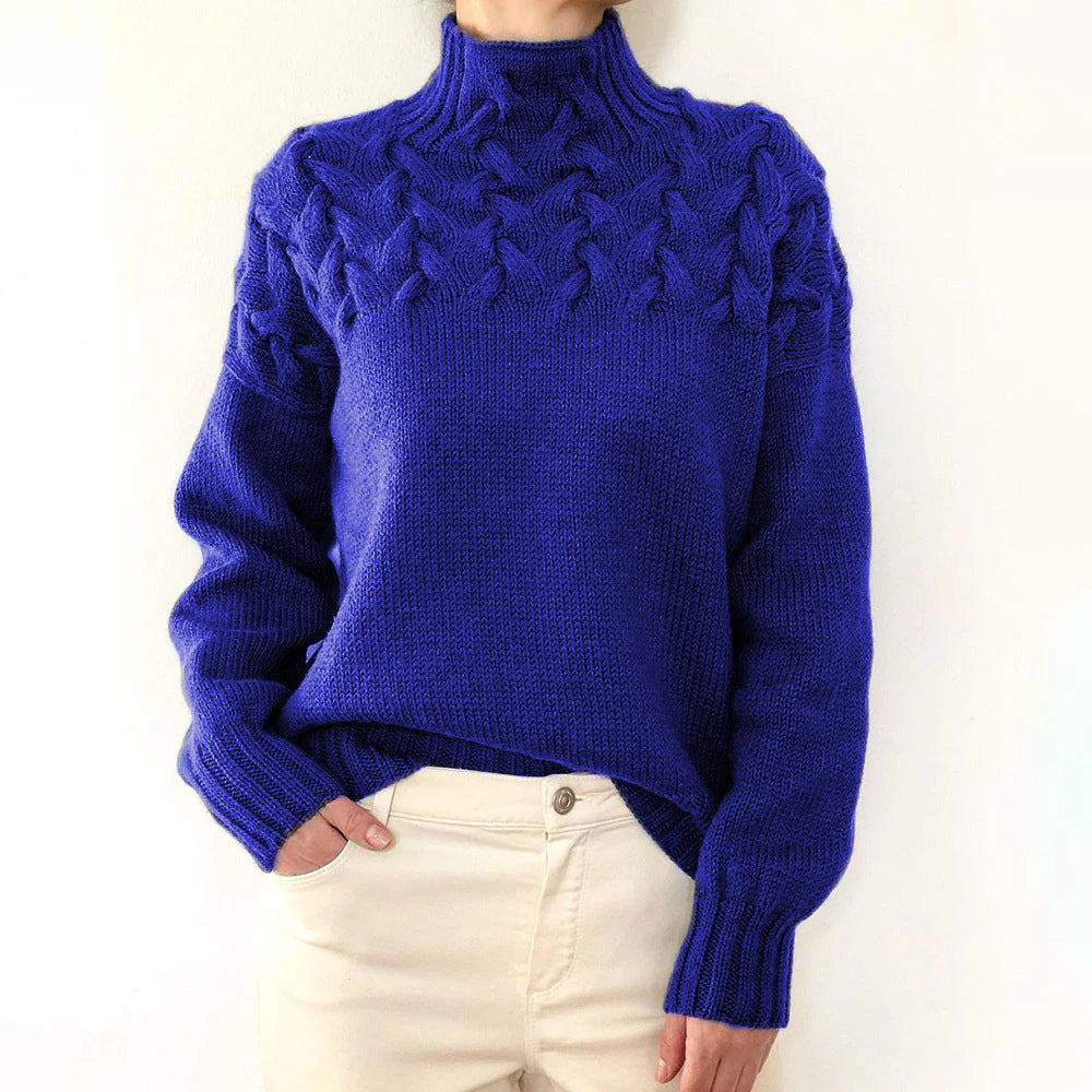 Elena™ | Pull Col Roulé