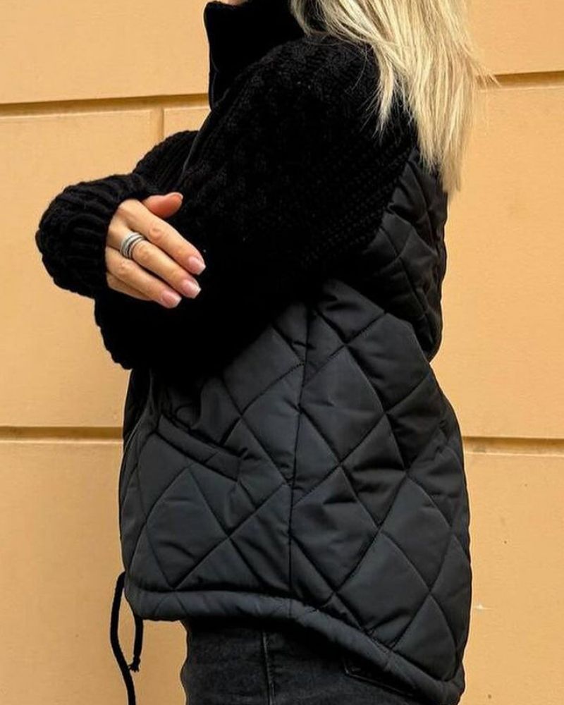 Victoria™ | Veste en Fausse Laine Tricotée