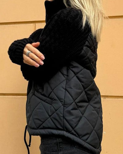 Victoria™ | Veste en Fausse Laine Tricotée