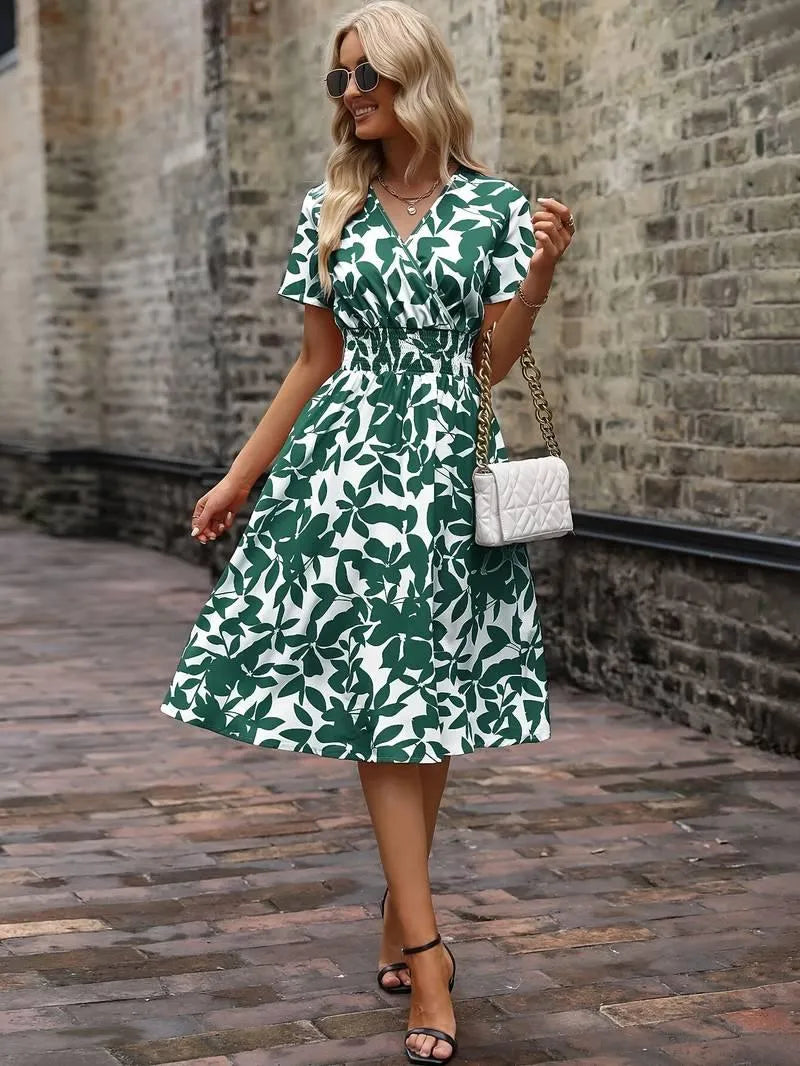 Mille™ | Robe Portefeuille Fleurie