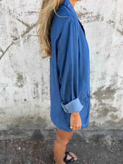Mireia™ | Blazer en Denim Casual