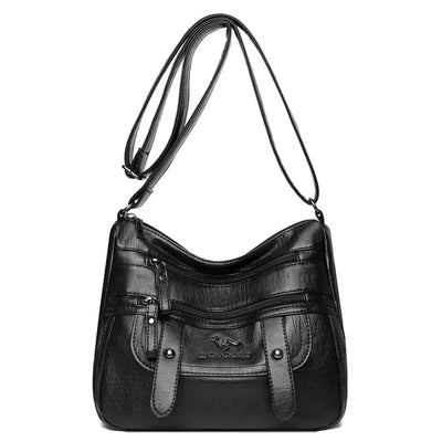Maëlle™ | Sac Rétro à Poches Multiples