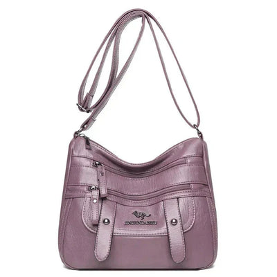 Maëlle™ | Sac Rétro à Poches Multiples