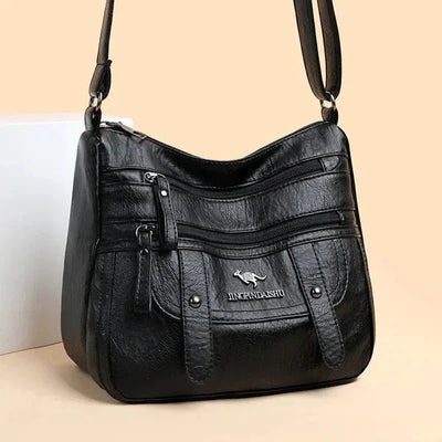 Maëlle™ | Sac Rétro à Poches Multiples