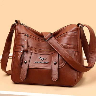 Maëlle™ | Sac Rétro à Poches Multiples