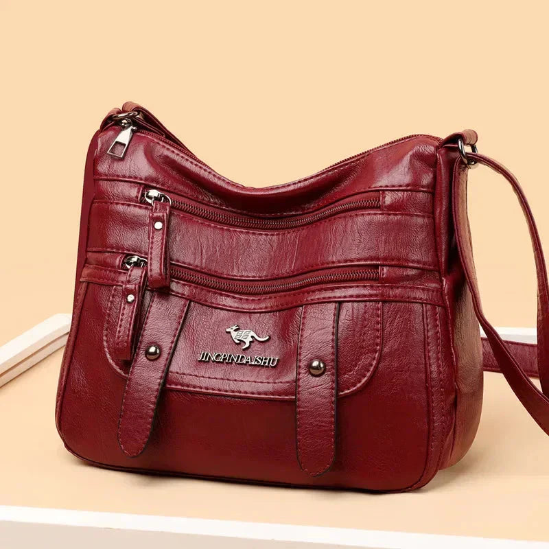 Maëlle™ | Sac Rétro à Poches Multiples