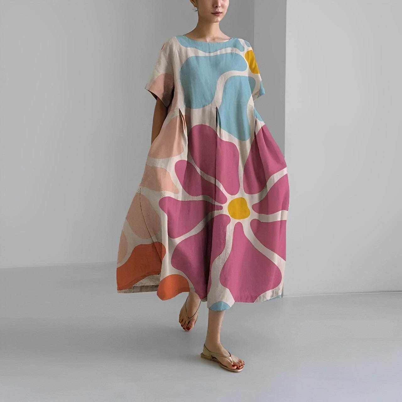 Imprimé fleuri (Presque épuisé) / 4XL