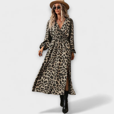 Natalie™ | Robe Léopard Printanière