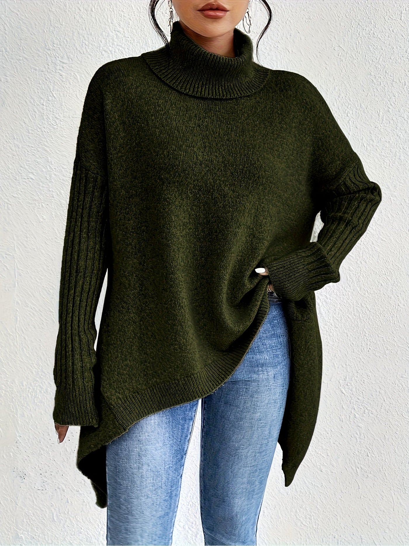 Audrey™ | Pull Col Haut