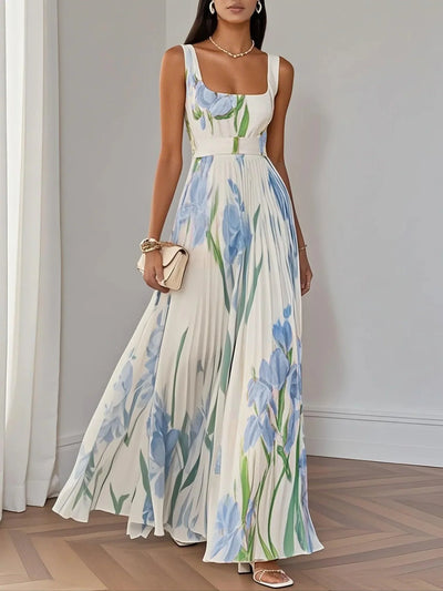 Liviane™ | Robe Plissée Maxi
