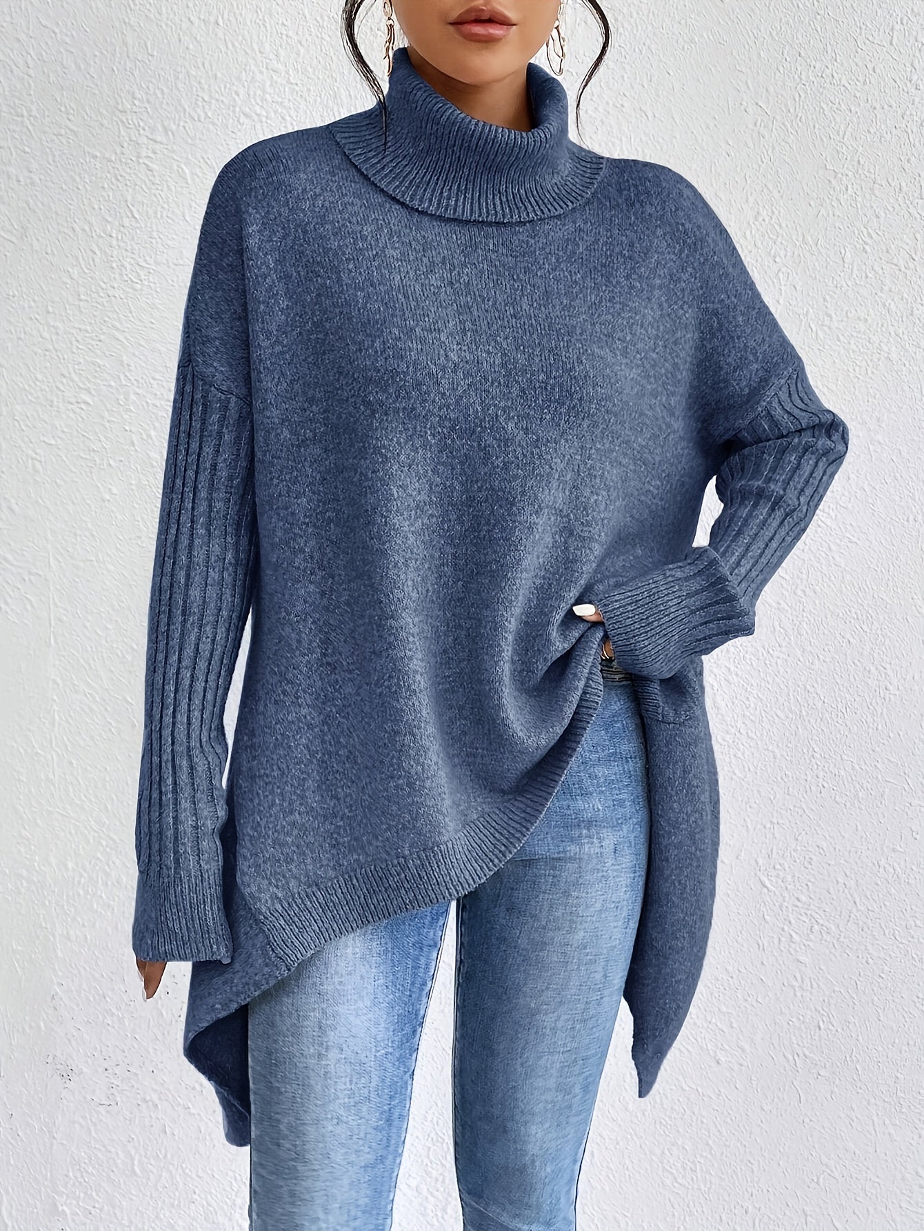 Audrey™ | Pull Col Haut