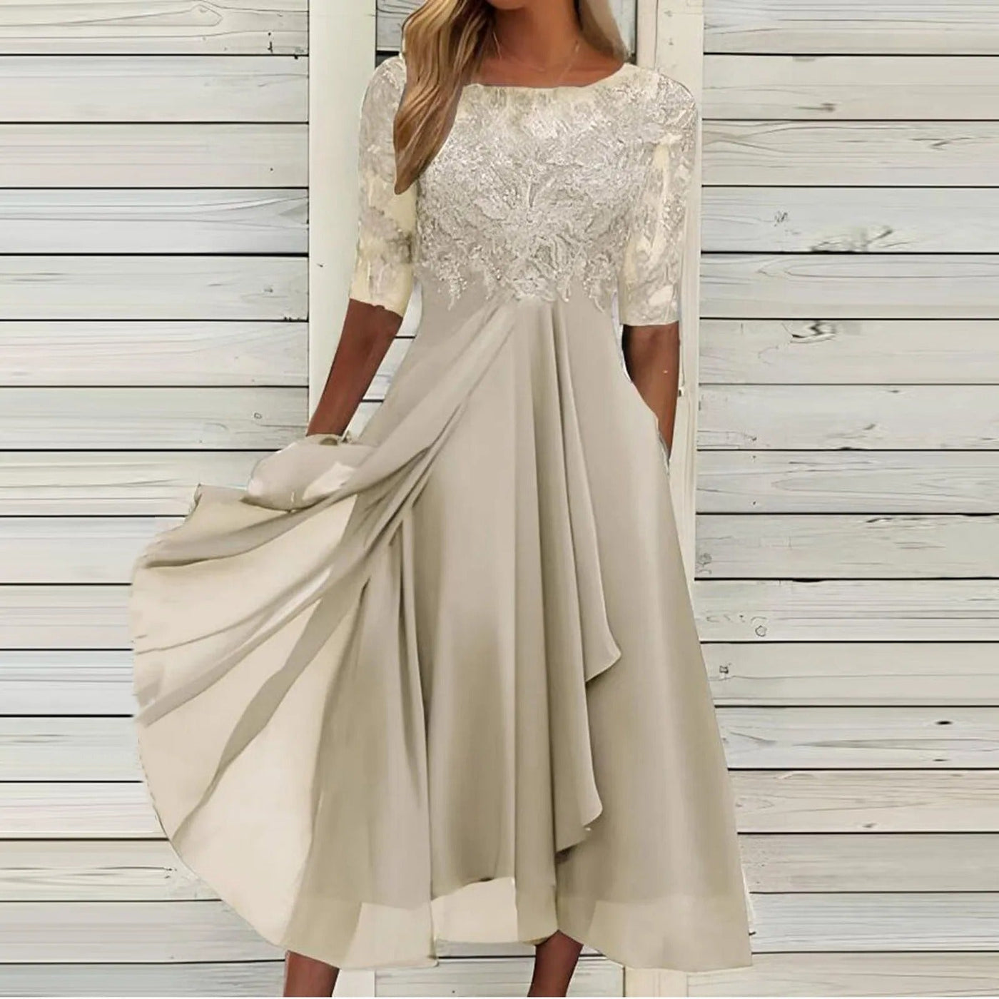 Margherita™ | Robe en Dentelle Élégante