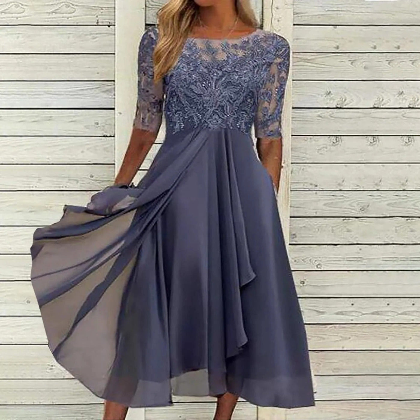 Margherita™ | Robe en Dentelle Élégante