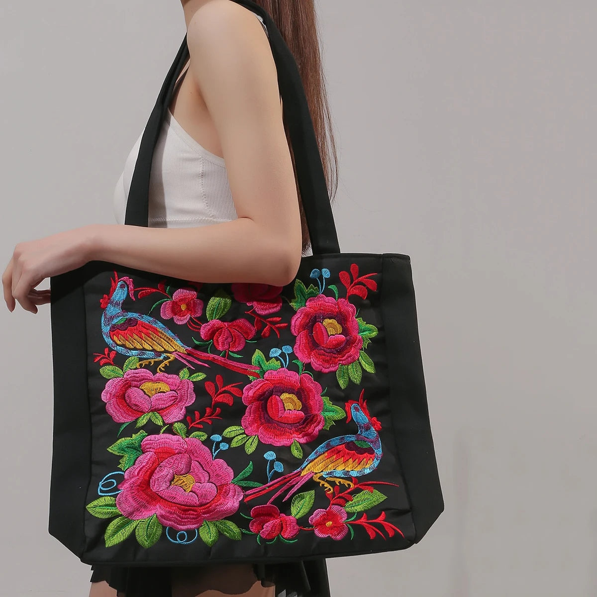 Azélie™ | Cabas Brodé Artistique