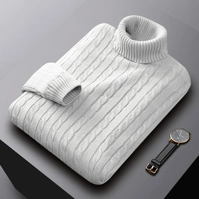 Gus™ | Pull Col Roulé Classique