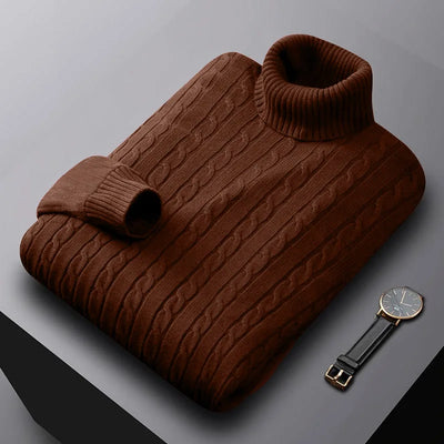 Gus™ | Pull Col Roulé Classique