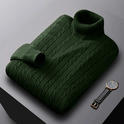 Gus™ | Pull Col Roulé Classique