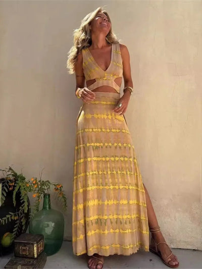 Élina™ | Robe Fendue Confort Stretch