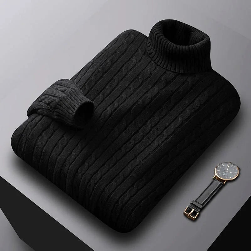 Gus™ | Pull Col Roulé Classique