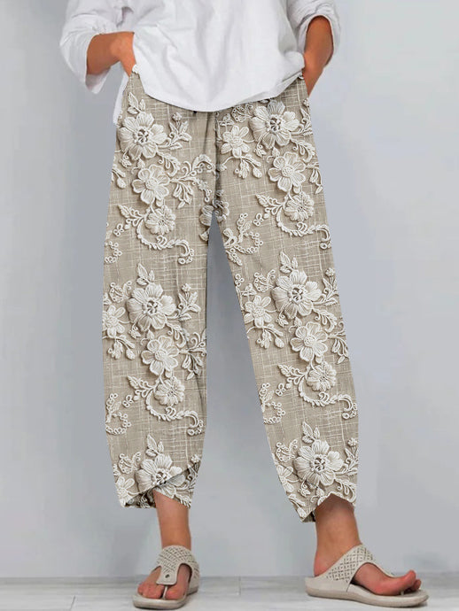 Seraya™ | Pantalon Décontracté Homme Floral