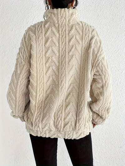 Millie™ | Pull Tricot Demi-Zip