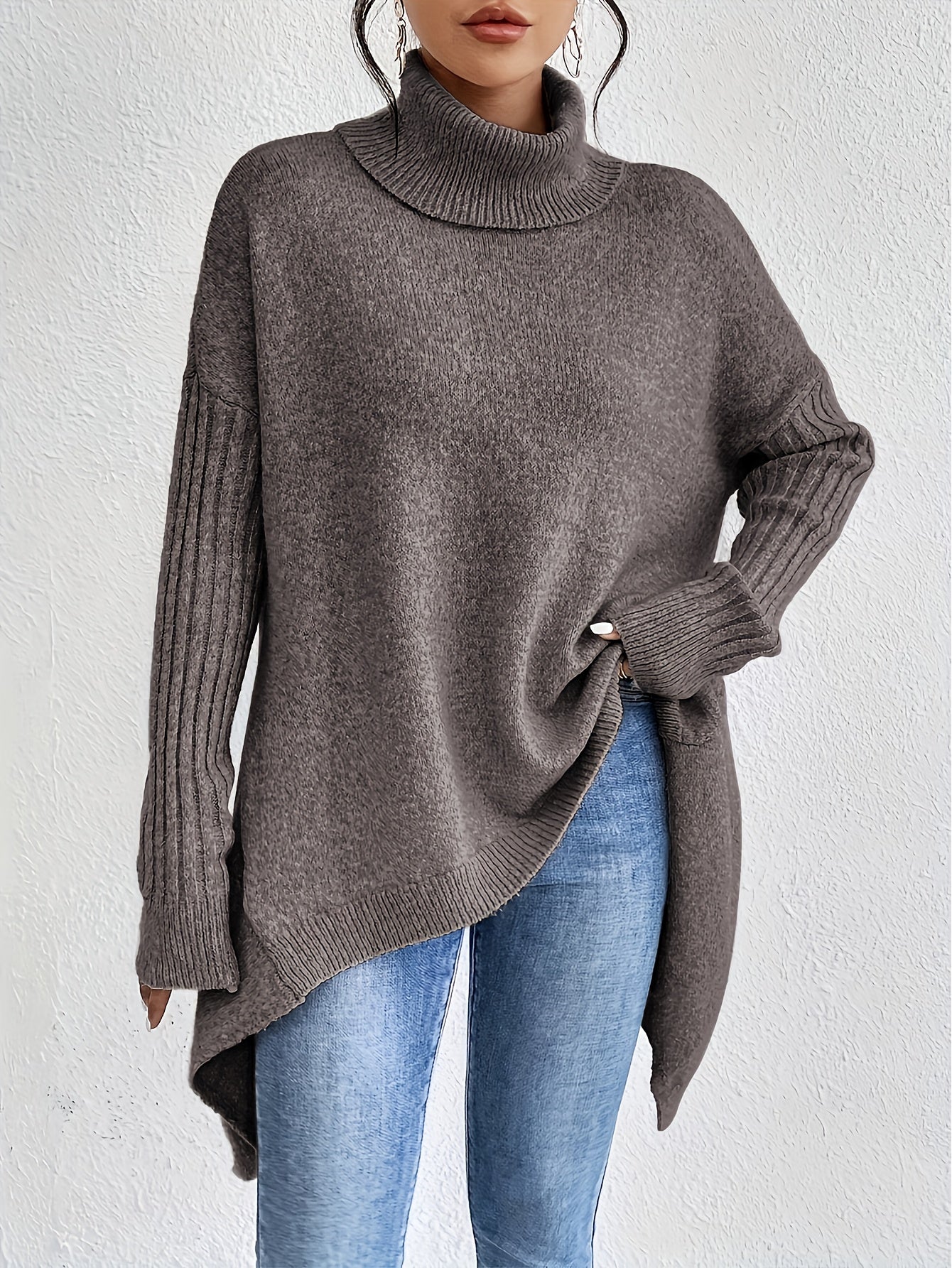 Audrey™ | Pull Col Haut
