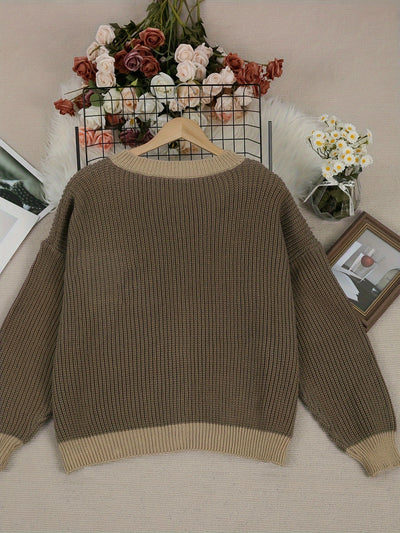 Marcelline™ | Manteau Maille Poches