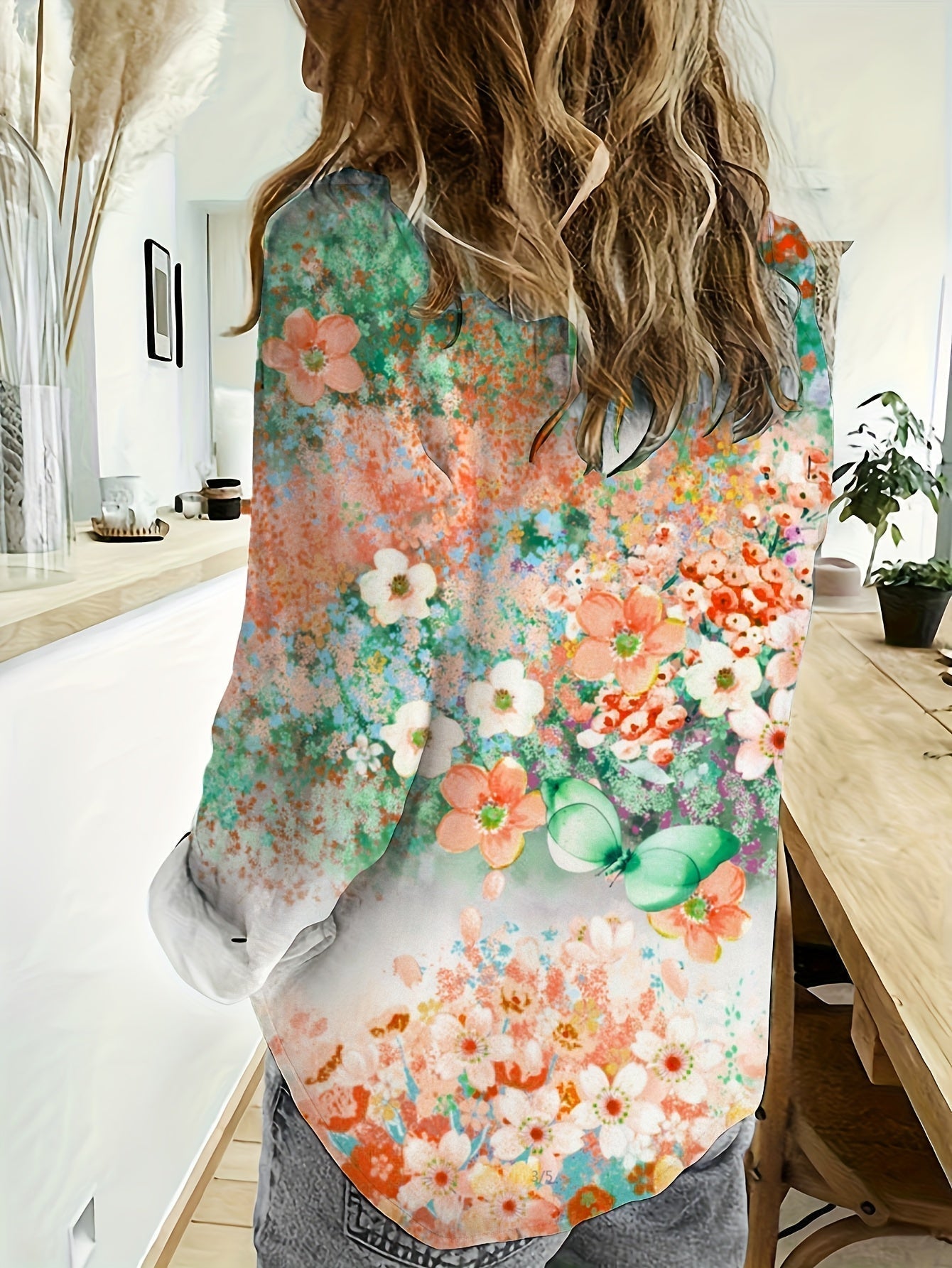 Leura™ | Blouse Bohème Fleurie