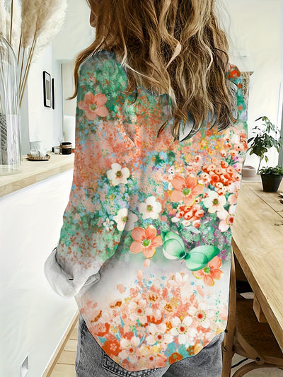 Leura™ | Blouse Bohème Fleurie
