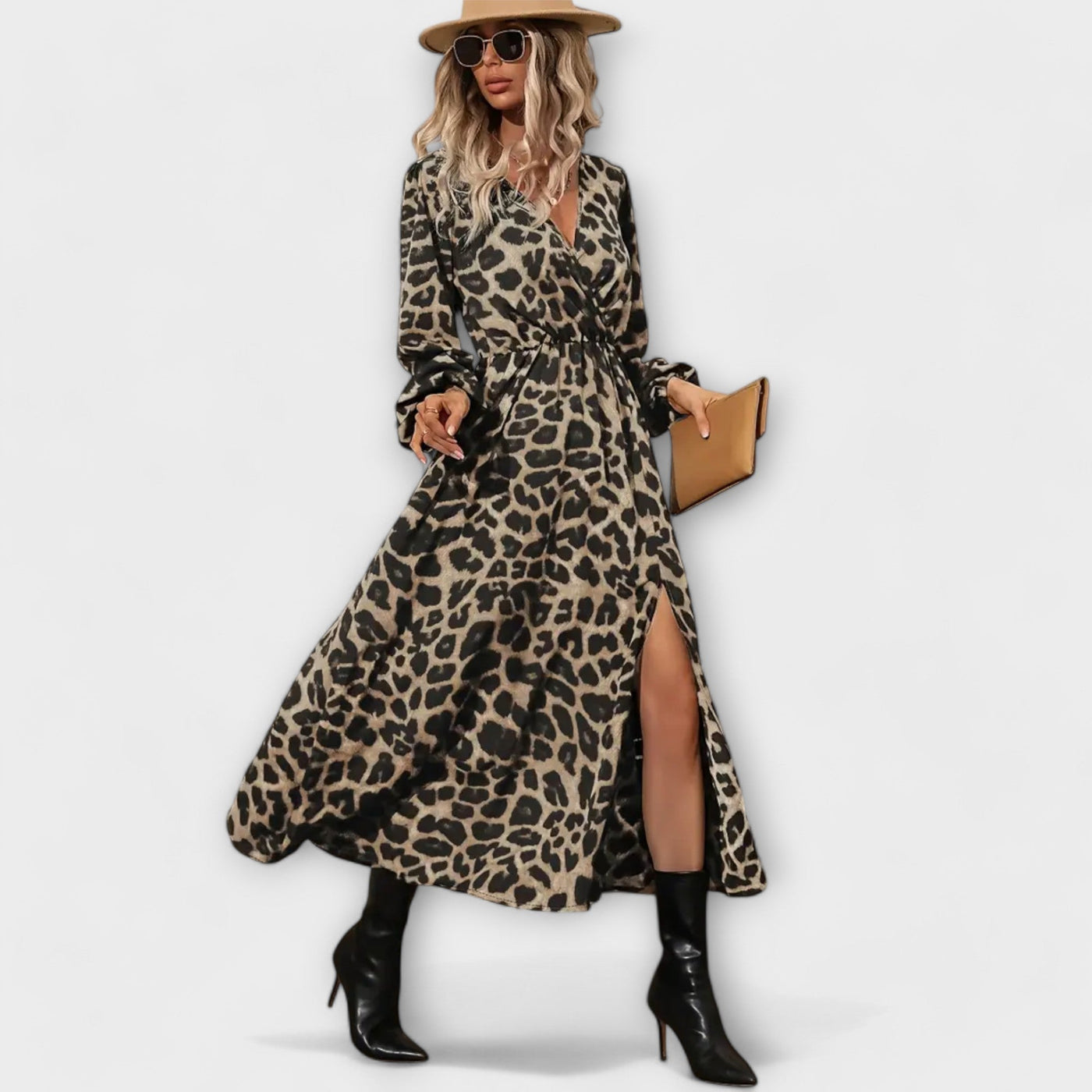 Natalie™ | Robe Léopard Printanière